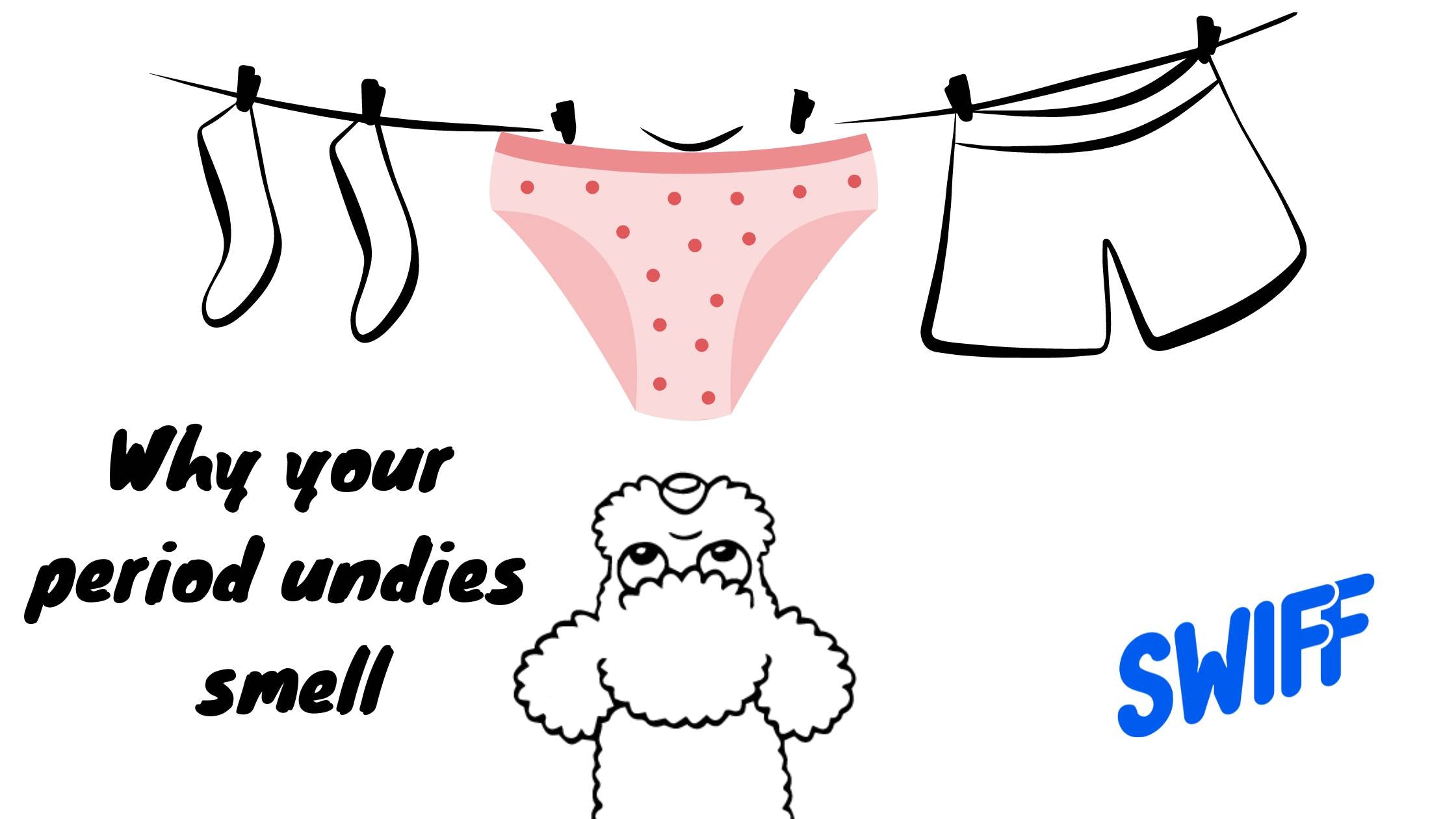 Why your period undies smell and top tips for stopping and preventing odors