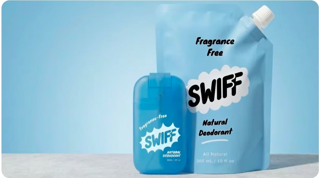 SWIFF Natural Deodorant (launching soon on Kickstarter)
